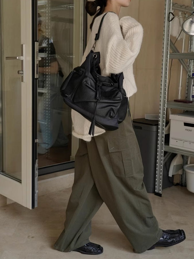 High-waisted cargo pants_BDHL4989