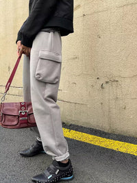 Sweat cargo pants_BDHL5121