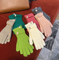 Wool blend touch screen gloves_BDHL5471