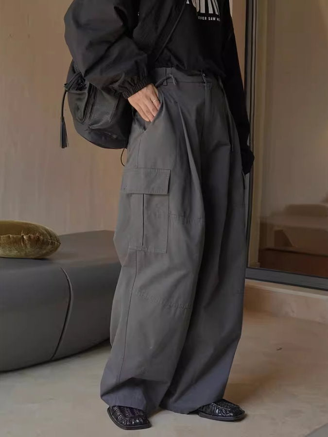 High-waisted cargo pants_BDHL4989