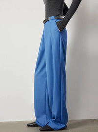 Double tuck pleated pants_BDHL5112