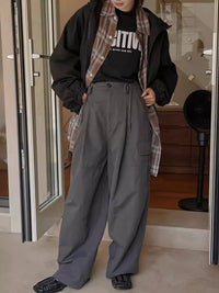 High-waisted cargo pants_BDHL4989