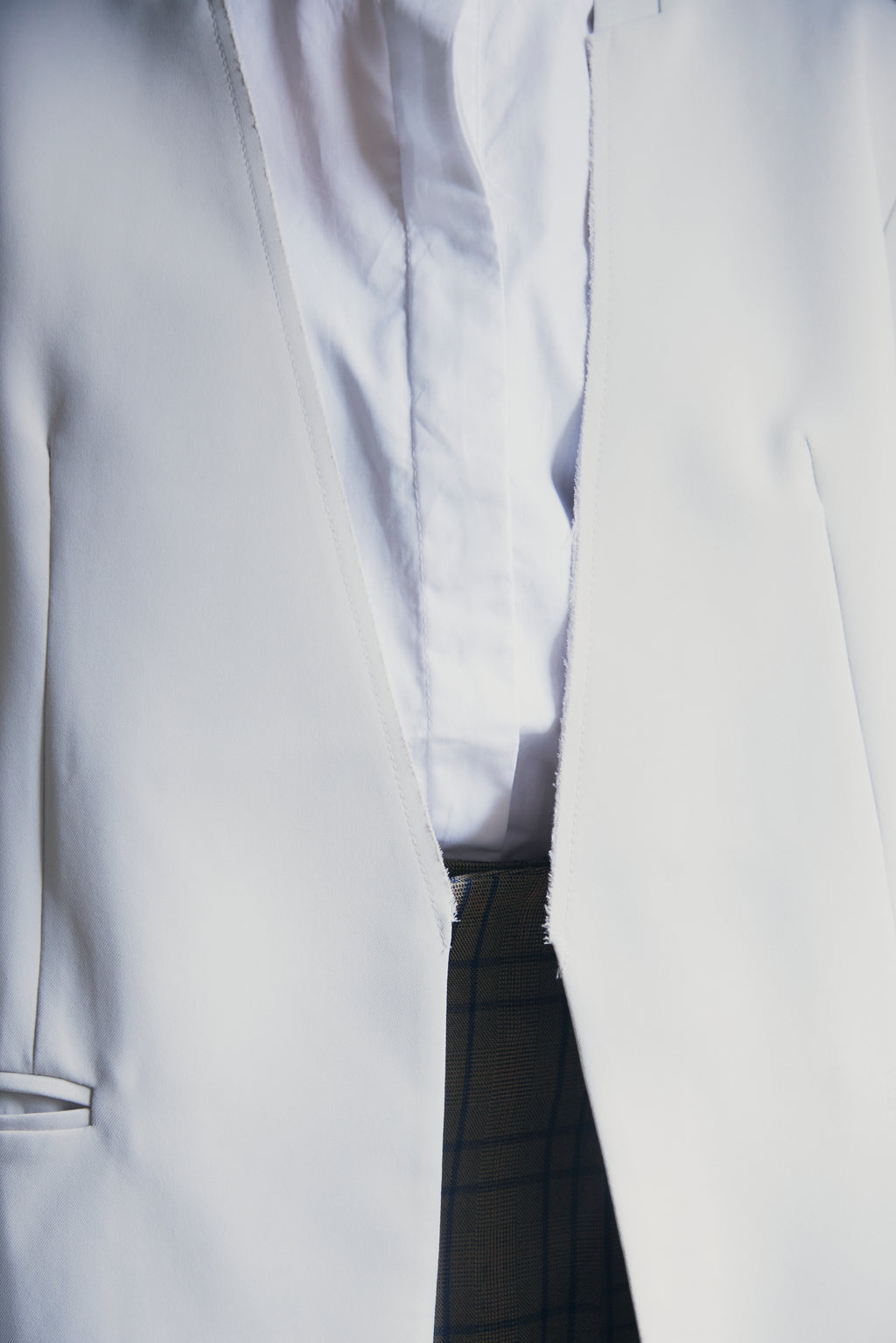 【即納】Oversized Open-Front Collarless Jacket_LCHK158/HL9673
