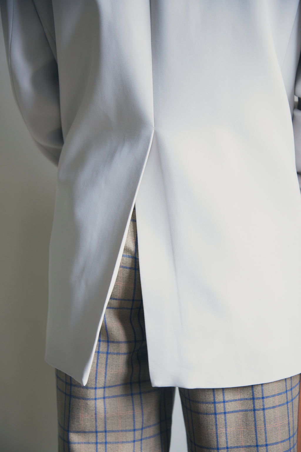 【即納】Oversized Open-Front Collarless Jacket_LCHK158/HL9673