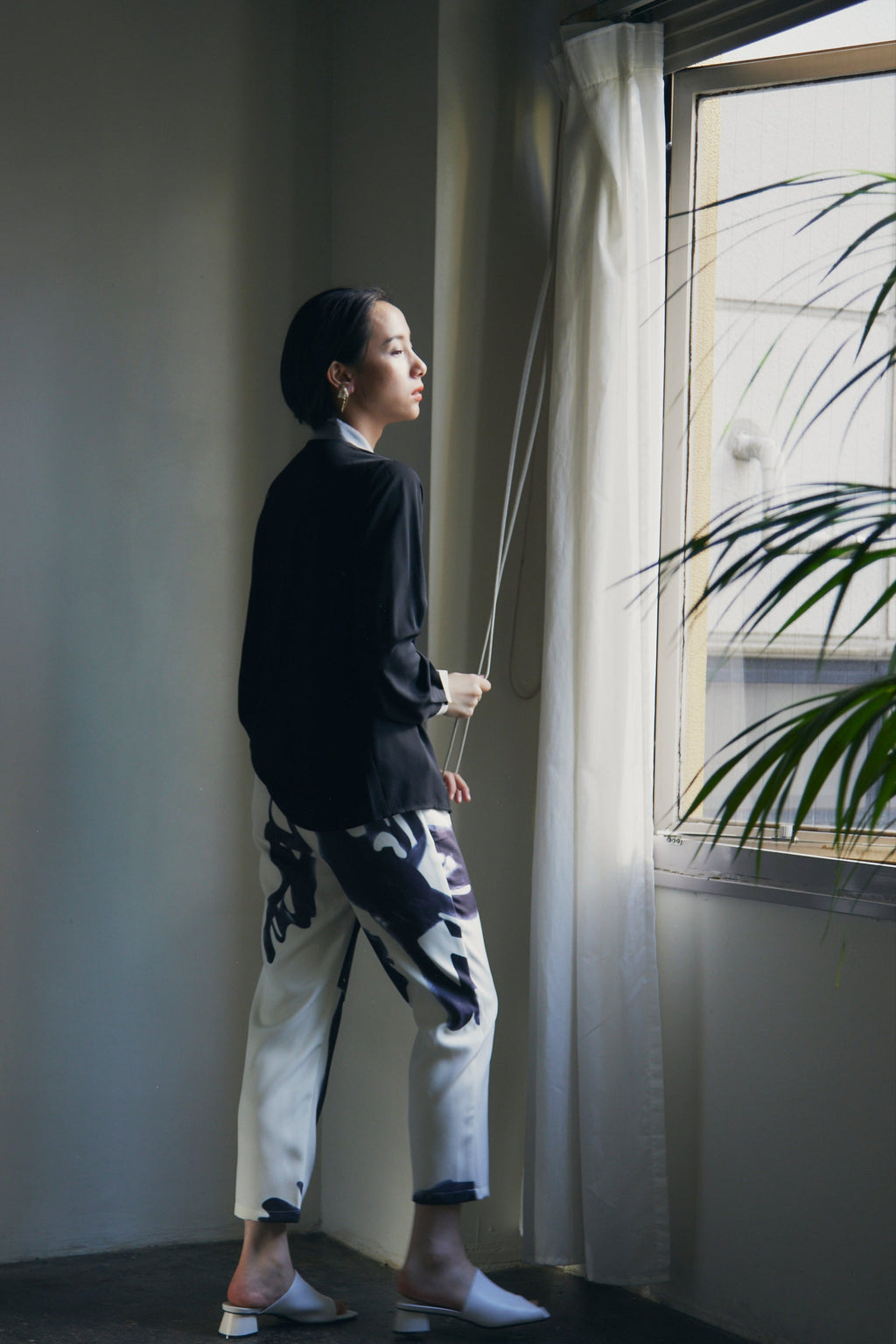 【国内即納】Ink Art Print Suit Set_90354897