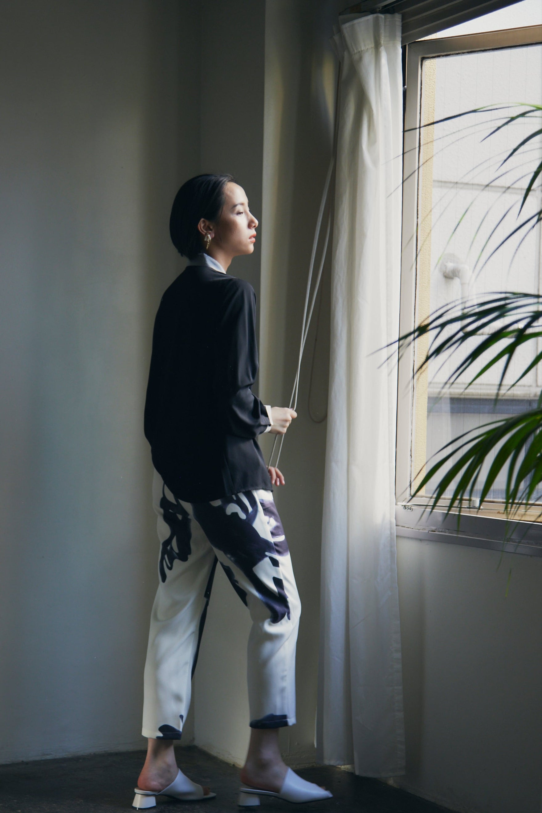 【国内即納】Ink Art Print Suit Set_90354897