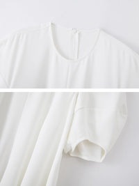 Lantern Sleeve Loose T-Shirt_BDHL4590