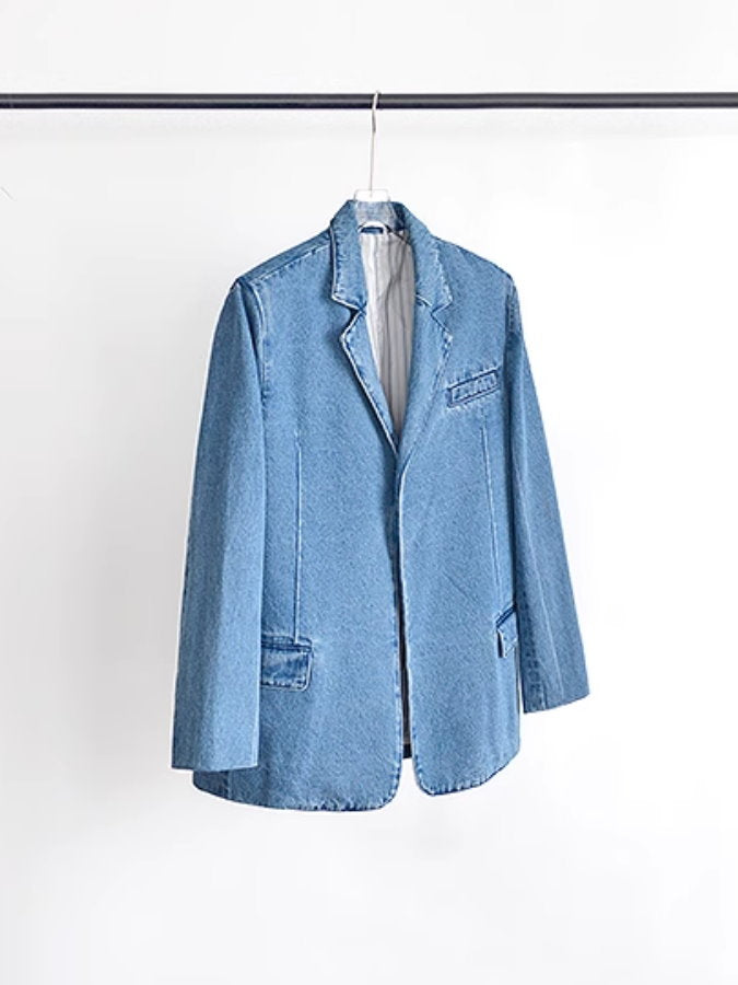 Tailored denim jacket_BDHL4917
