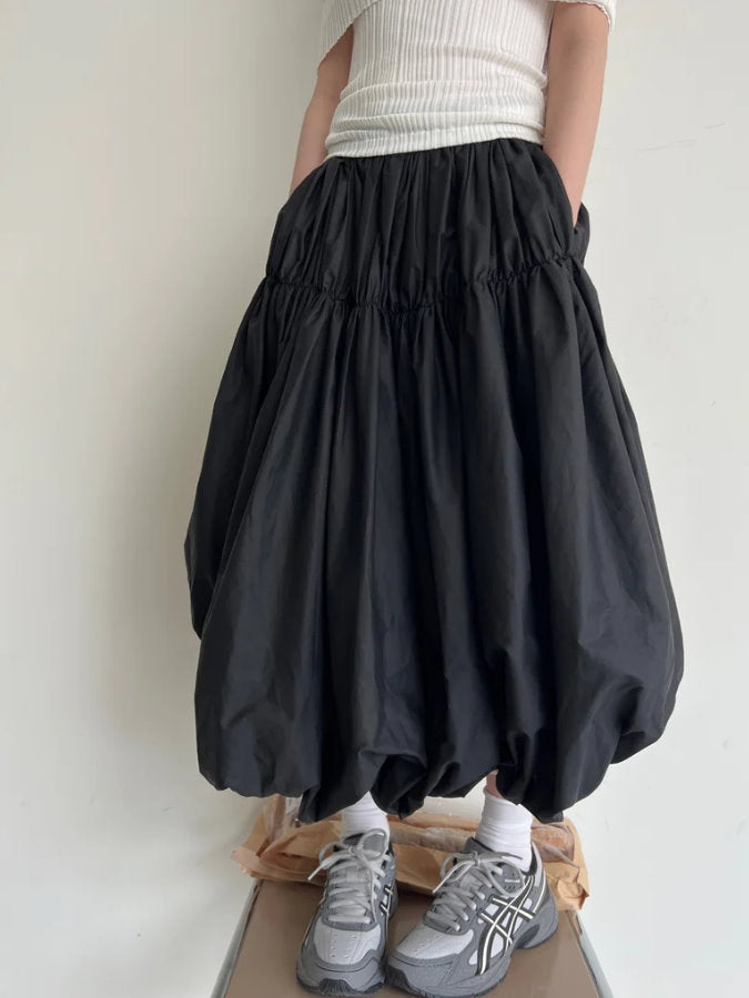 Switched balloon skirt_BDHL4780