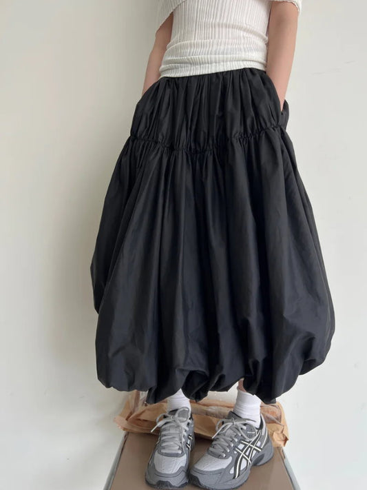 Switched balloon skirt_BDHL4780 - HELROUS