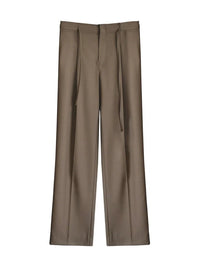 Cutaway Waist Wide Leg Pants_BDHL4907