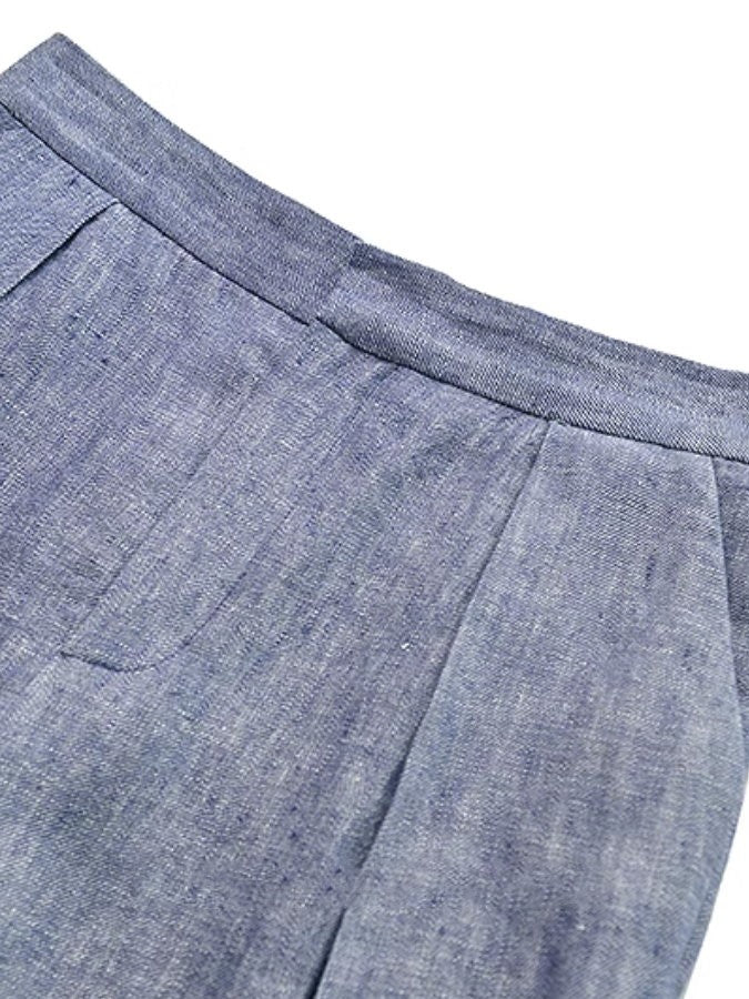 wide-leg pants＆vest two-piece set_BDHL4668