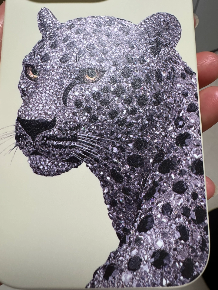 Leopard Print Mirror for iphone Case_BDHL7882