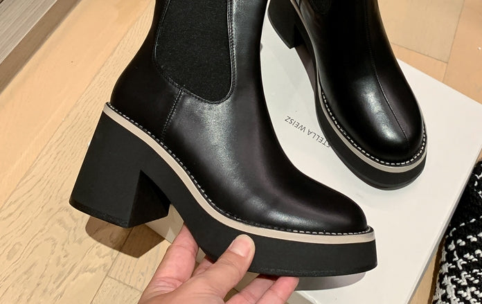 Waterproof platform short boots_BDHL5554 