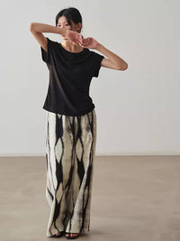 Ink Print Wide Leg Pants_BDHL4735