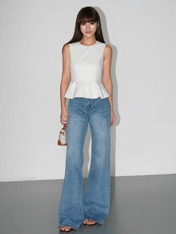 Sleeveless Tops Or Wide-Leg Pants_BDHL7500