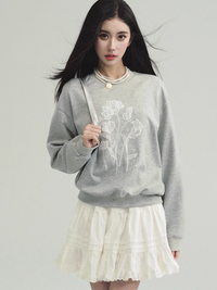 Graffiti Sweatshirt Or Ruffle Skirt_BDHL6827