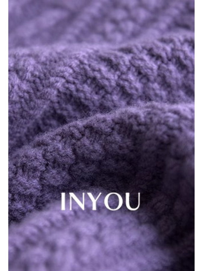 Cable knit sweater_BDHL5105