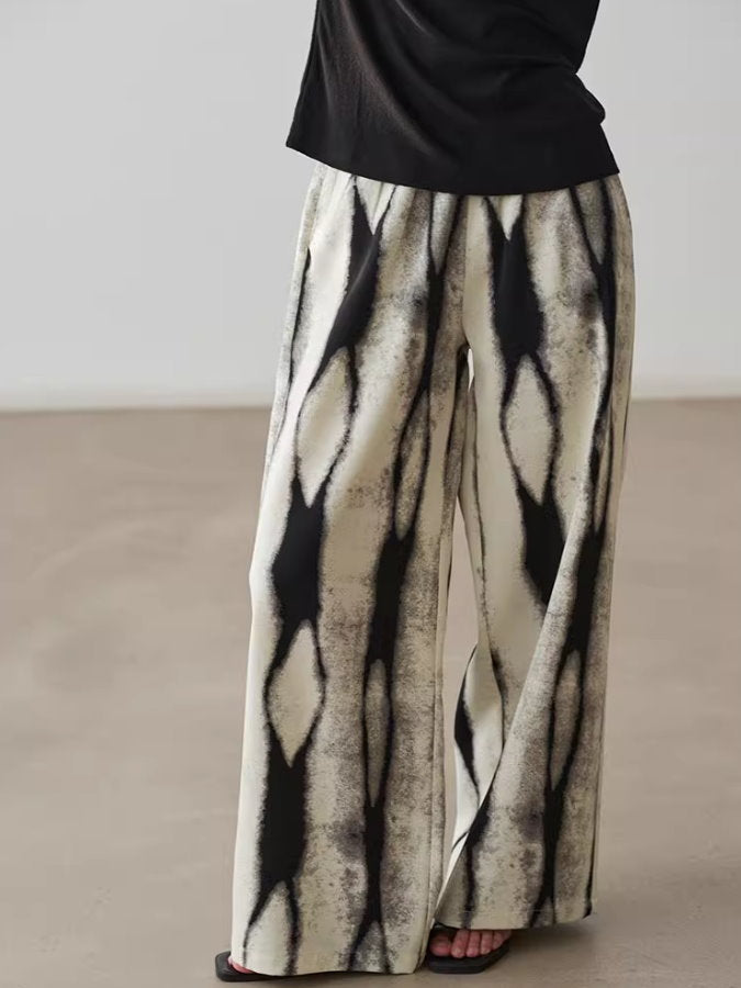 Ink Print Wide Leg Pants_BDHL4735