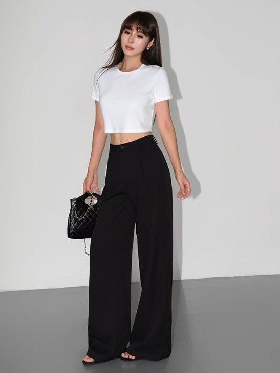 Sleeveless Tops Or Wide-Leg Pants_BDHL7500