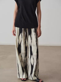 Ink Print Wide Leg Pants_BDHL4735