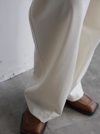 Simple Straight Drape Wide Leg Pants_BDHL4965