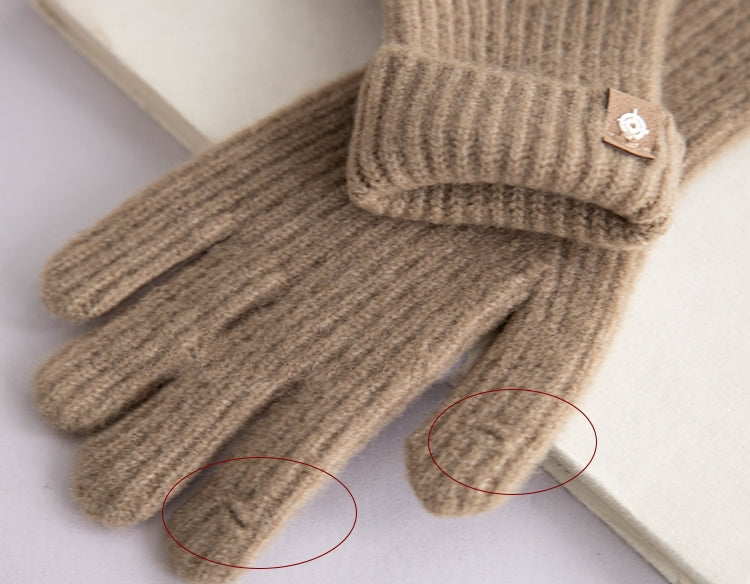 Wool blend touch screen gloves_BDHL5471