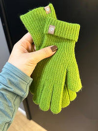 Wool blend touch screen gloves_BDHL5471