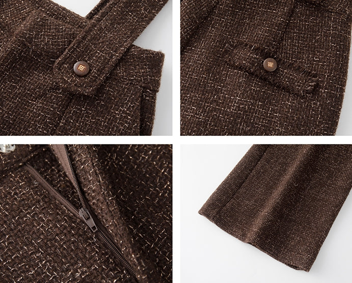 Removable shoulder wool overalls_BDHL5485