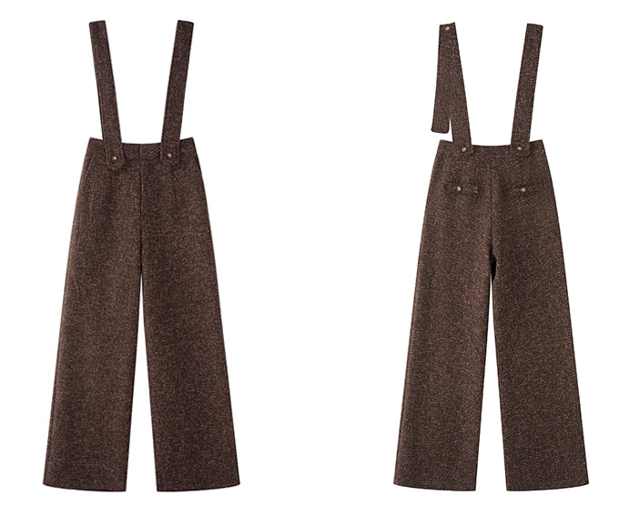 Removable shoulder wool overalls_BDHL5485