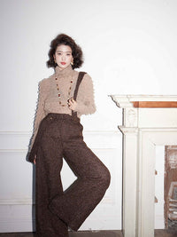 Removable shoulder wool overalls_BDHL5485