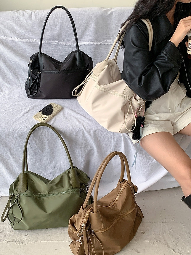 Large capacity nylon shoulder bag_BDHL5527