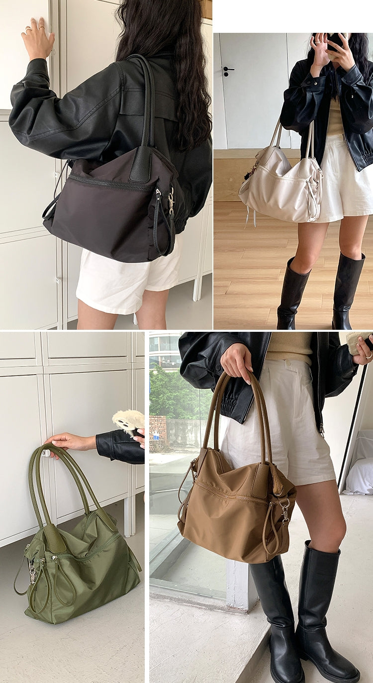 Large capacity nylon shoulder bag_BDHL5527