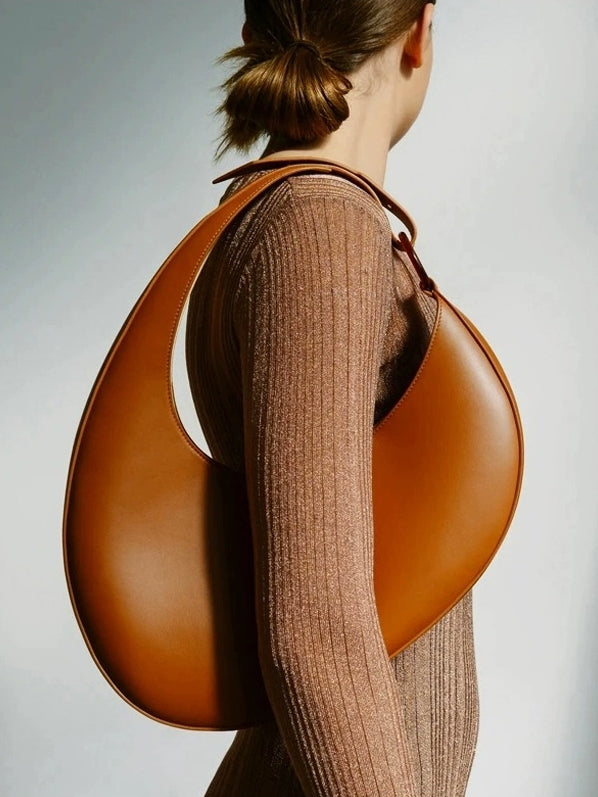 Irregular oval single shoulder bag_BDHL5530 - HELROUS