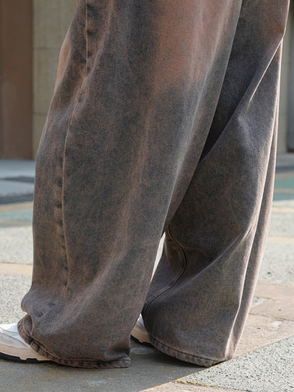 Distressed wide leg jeans_BDHL5541