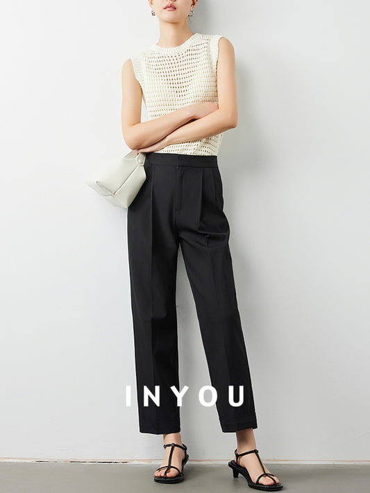 Tapered suit pants_BDHL5607 - HELROUS