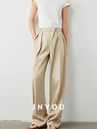 Wool wide leg pants_BDHL5660 - HELROUS