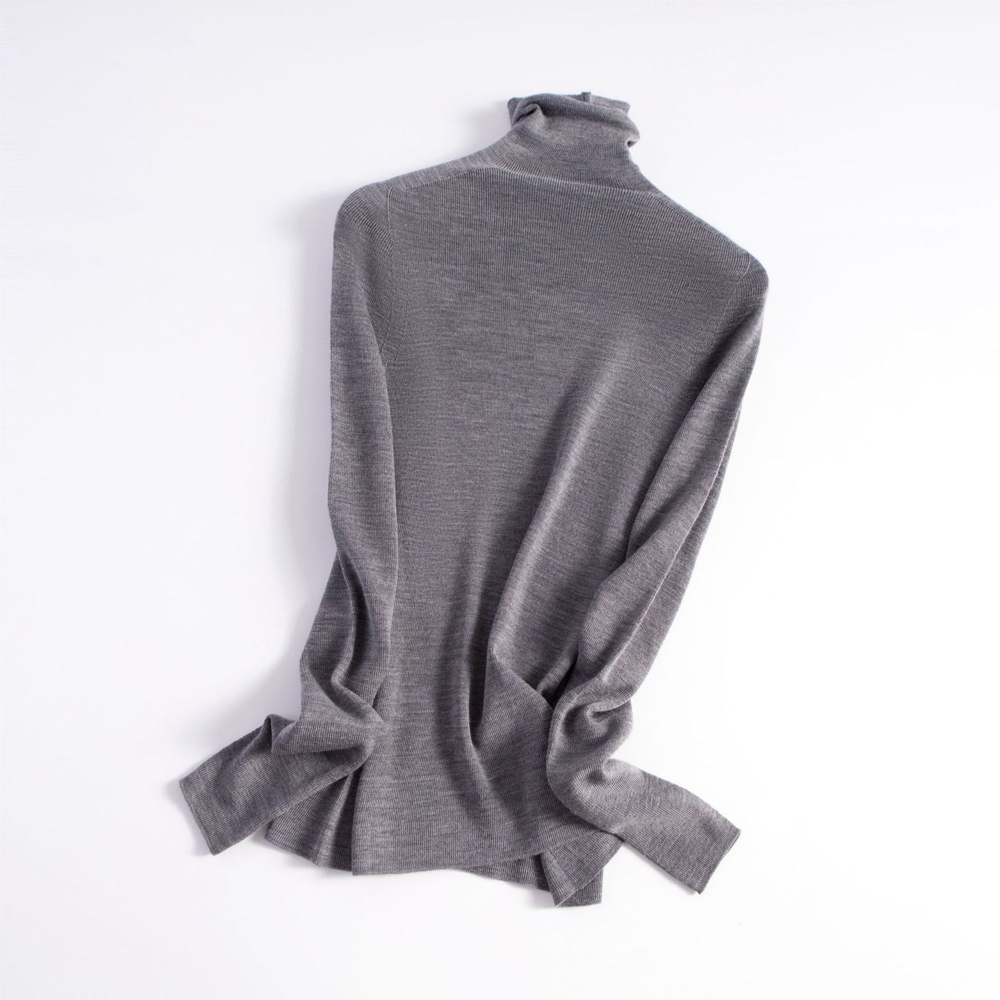 Turtleneck wool sweater_BDHL5681 - HELROUS