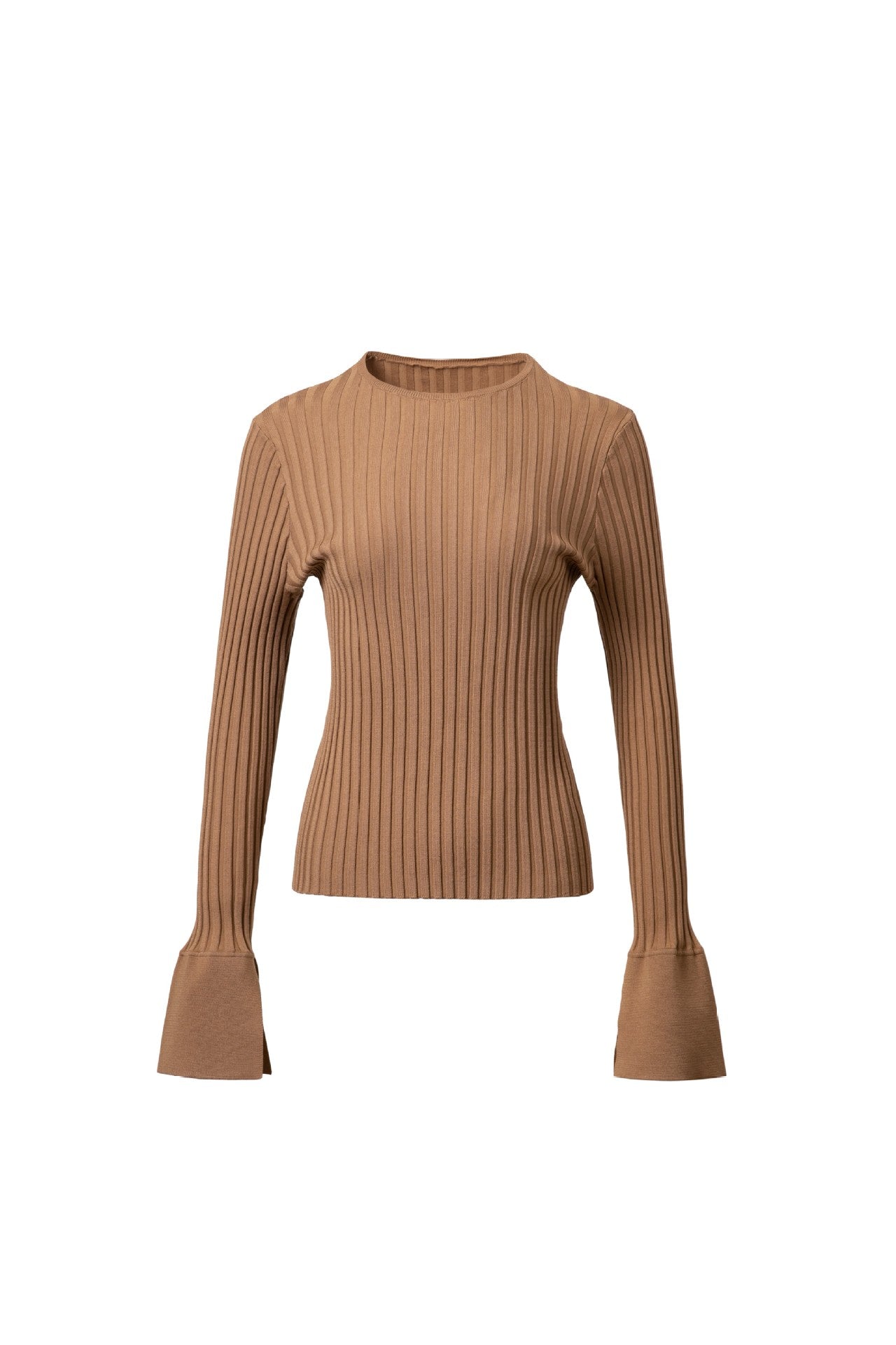 Bell sleeve striped sweater_BDHL5683