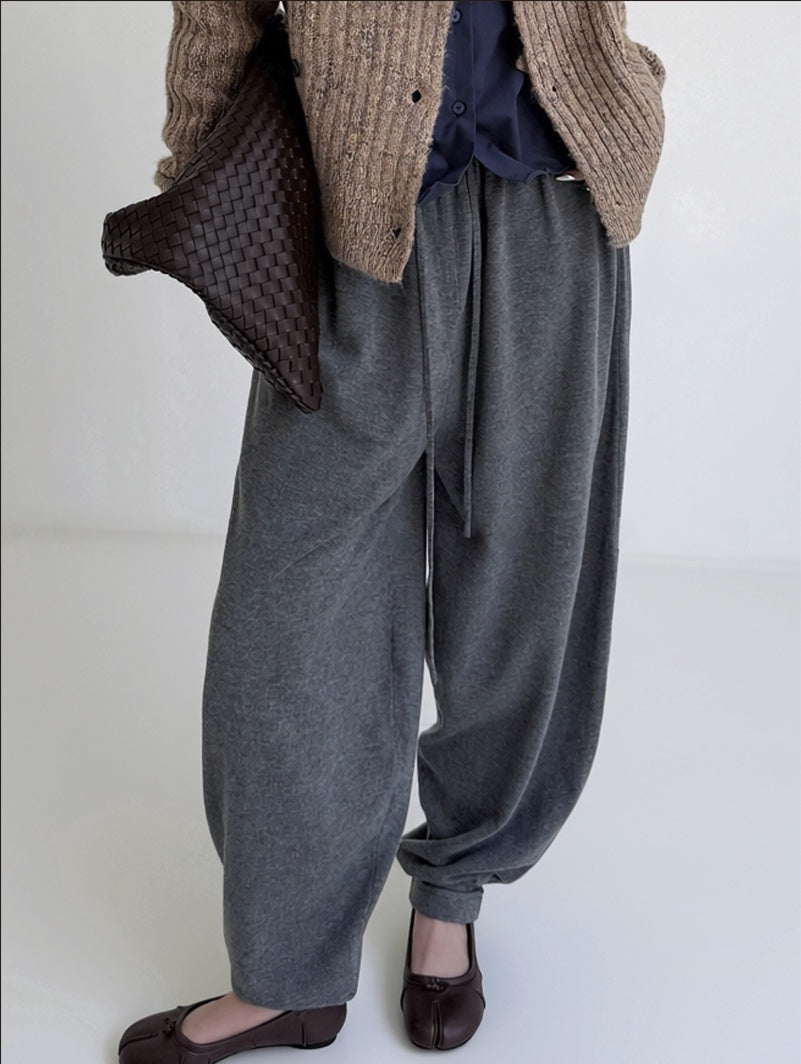 Wool Blend Knit Jogger Pants_BDHL8511