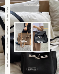 Structured Leather Shoulder Tote_BDHL7432