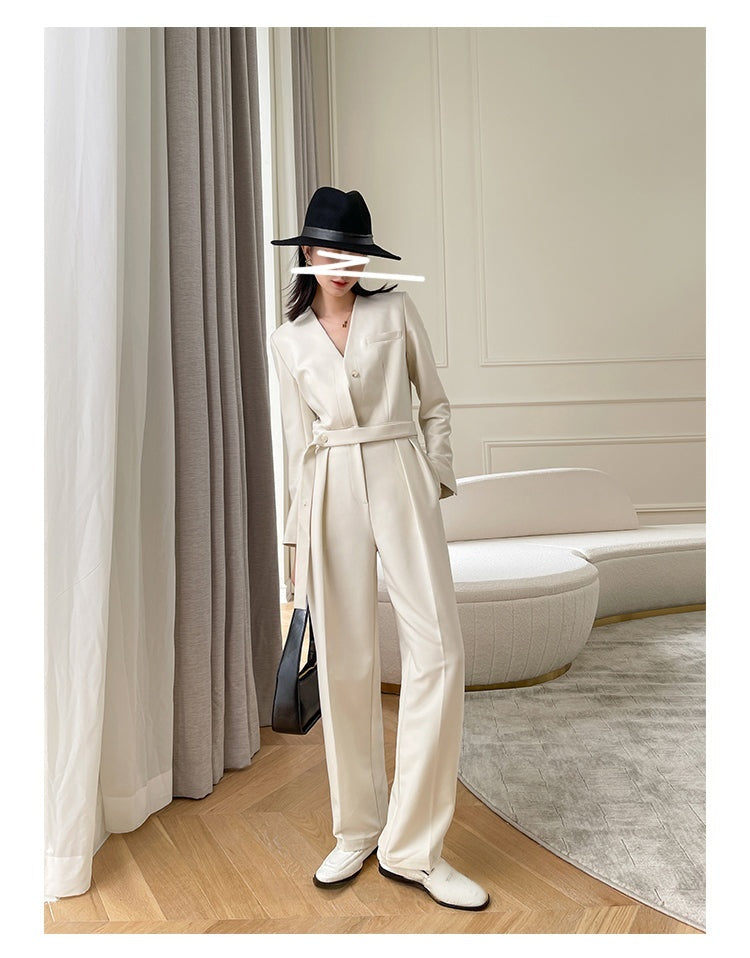 【累計販売1000枚突破】No Collar Jumpsuit_LCHK/9394