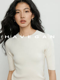 High Neck Slim Knit Tops_BDHL7230