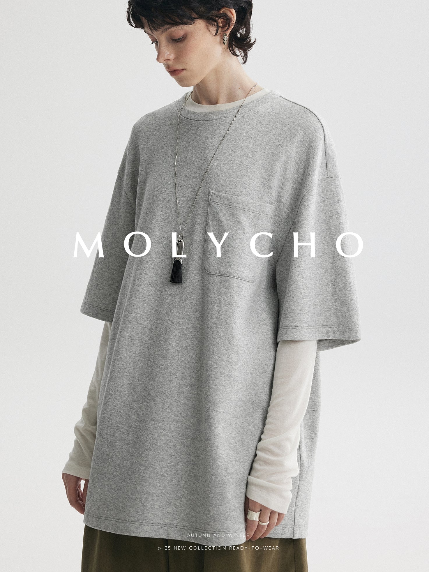Layered Style Oversized Tops_BDHL7730