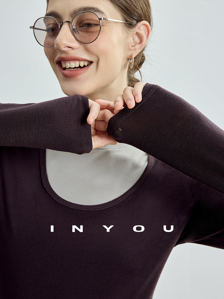 V-Neck Long-Sleeved Tops Or Sleeveless Tops_BDHL7719