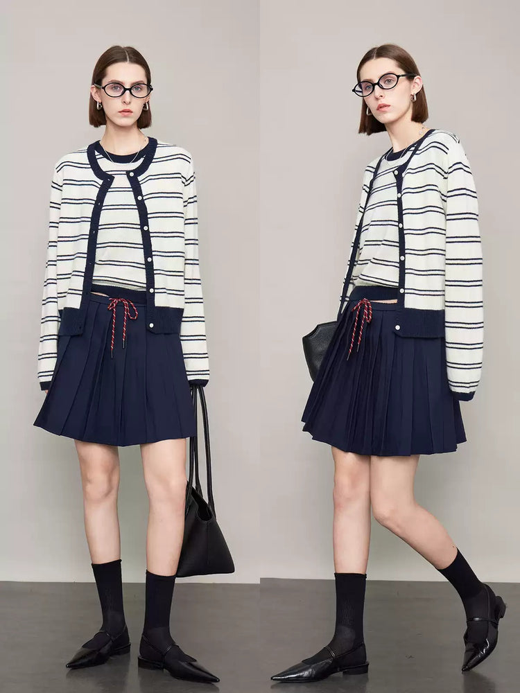 Striped Vest Or Cardigan_BDHL6612