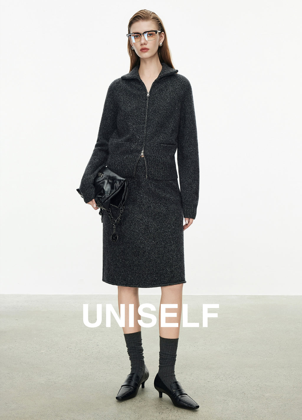 Zipper Tops Or Midi Skirt_BDHL7977