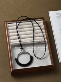 O-Shaped Circle Pendant Necklace_BDHL7439