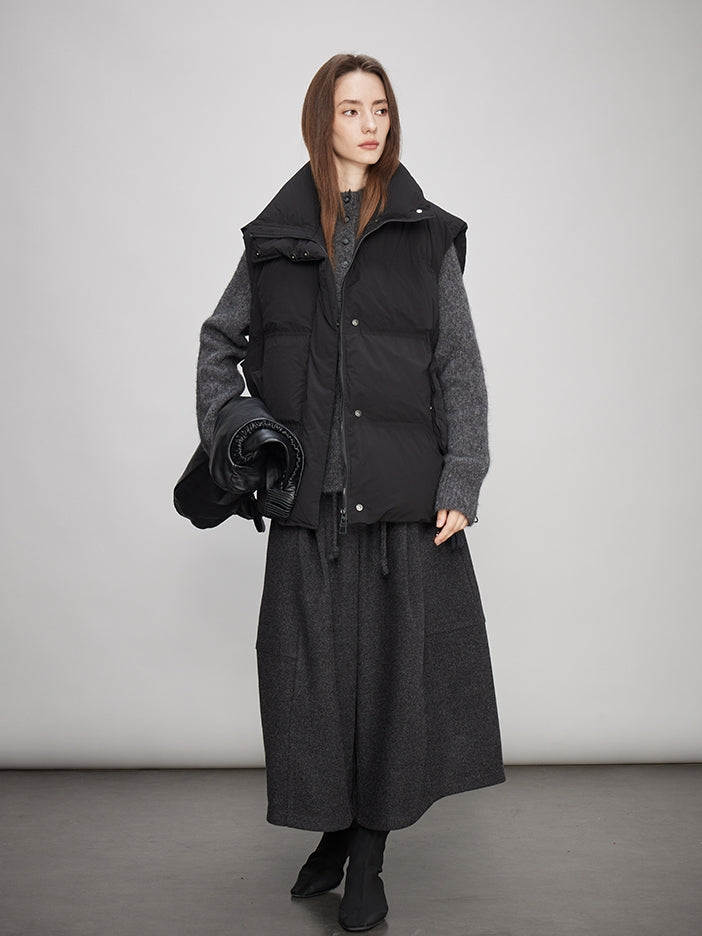 Drape Round Carrot Pants_BDHL7991