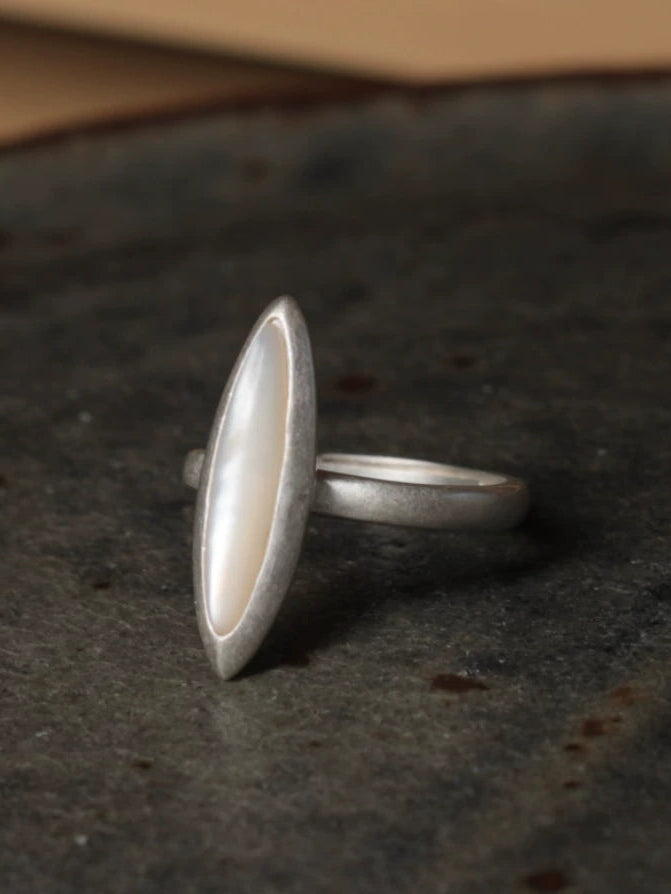 Long Marquise Shell Ring_BDHL8468